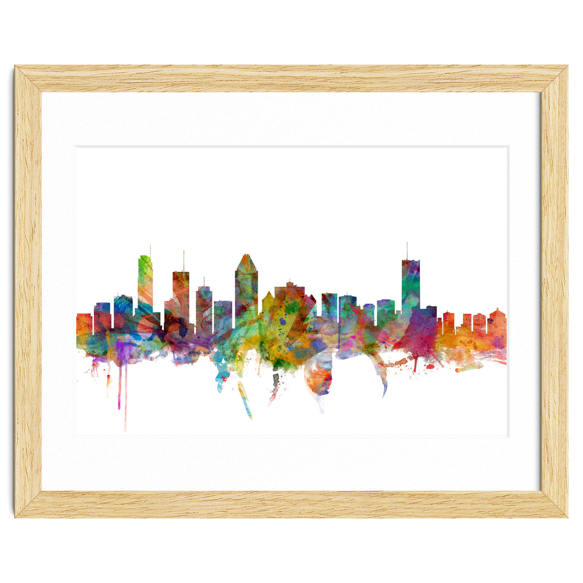 Montreal Canada Skyline