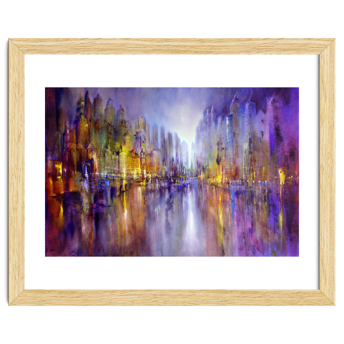 Stadt Am Fluss - city on the riverside