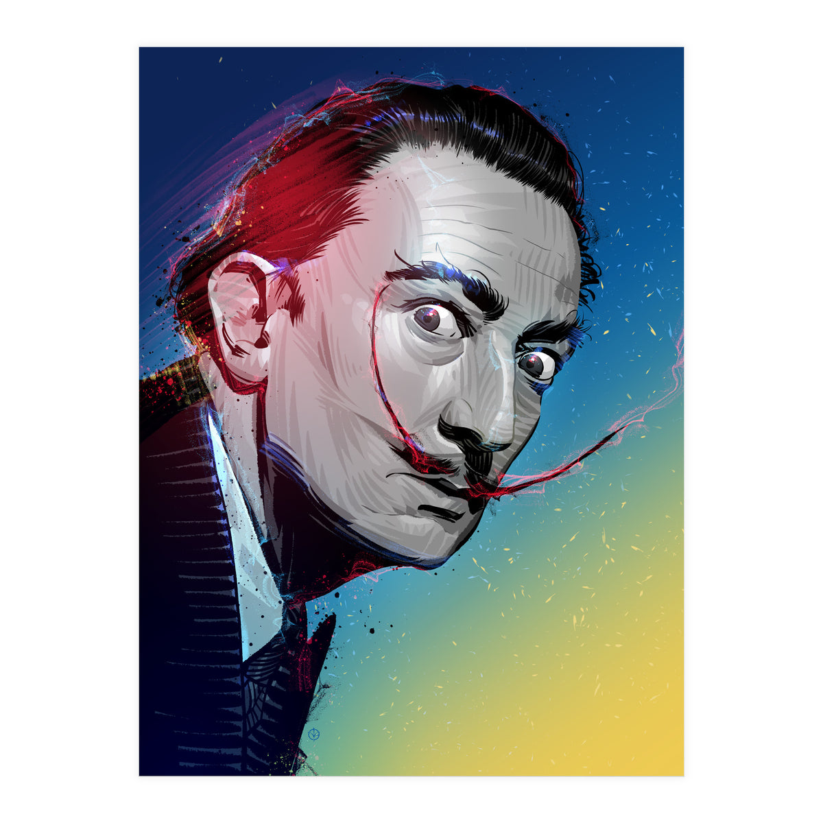 Salvador Dali (Print Only)