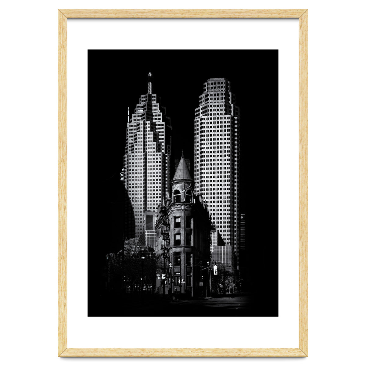 Gooderham Flatiron Building And Toronto Downtown No 2