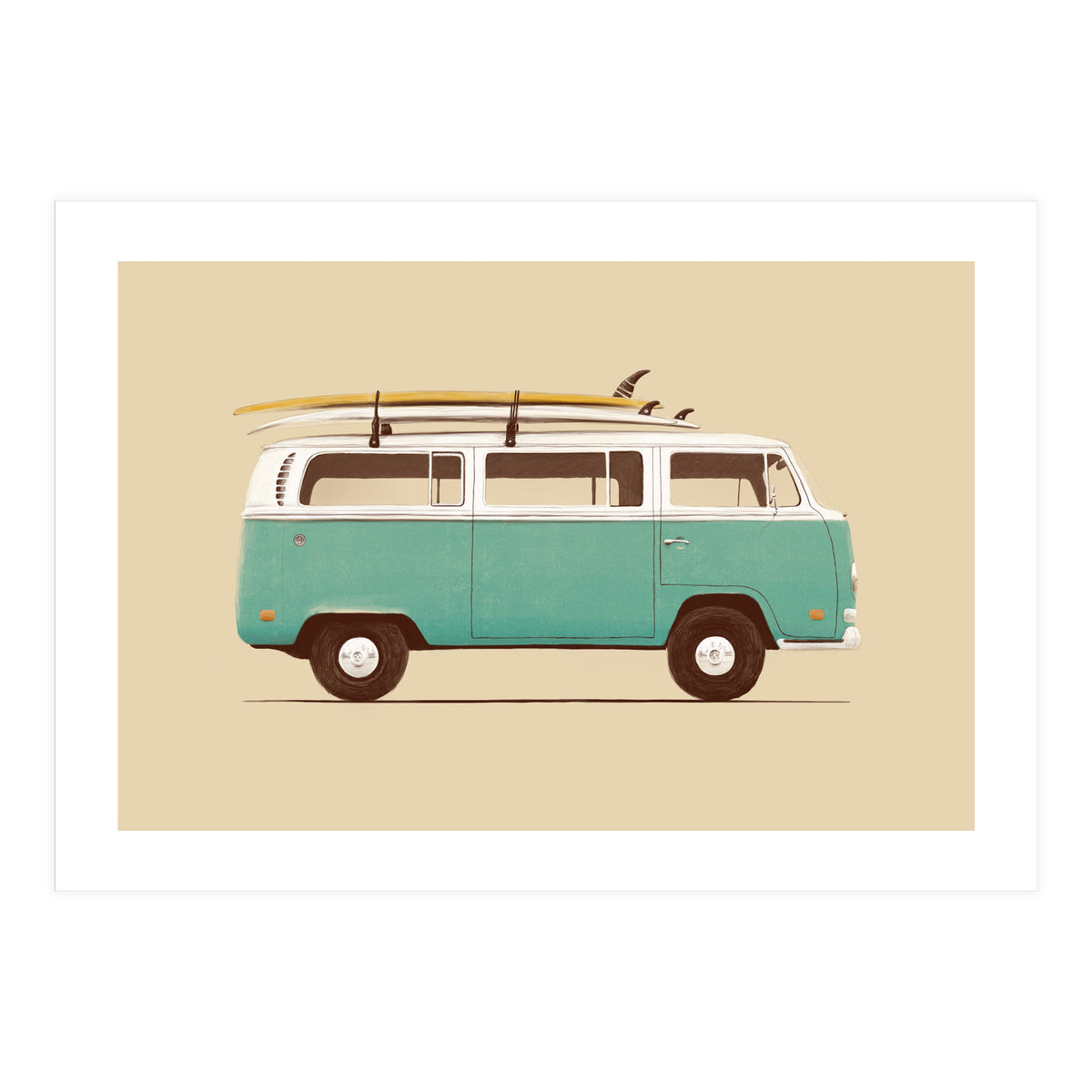 Blue Van (Print Only)