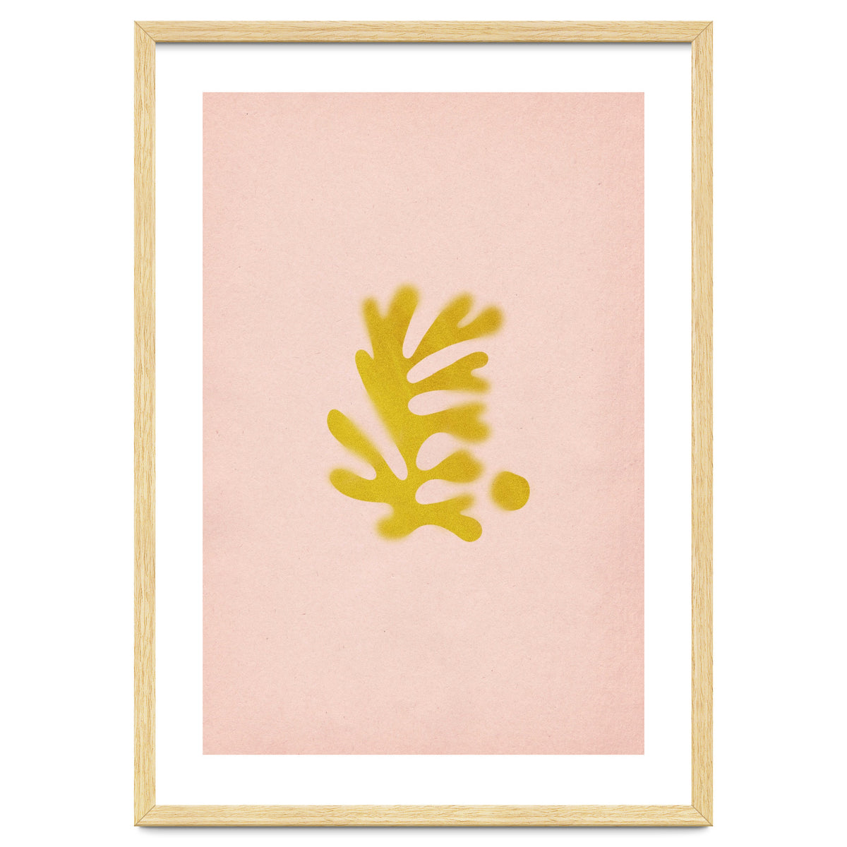 Matisse inspired blurry shapes