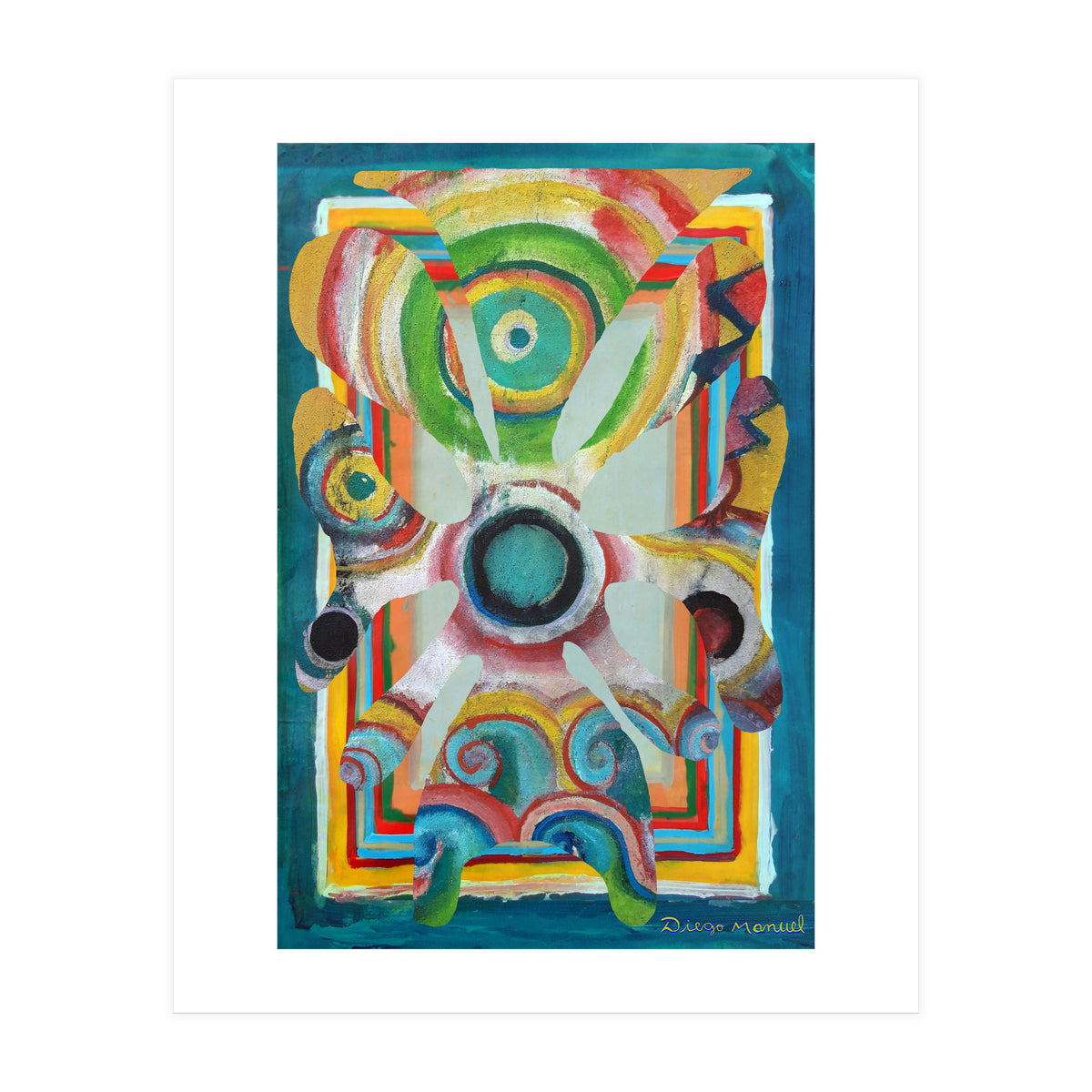 Pop Abstract 2023 Tapiz 9 (Print Only)