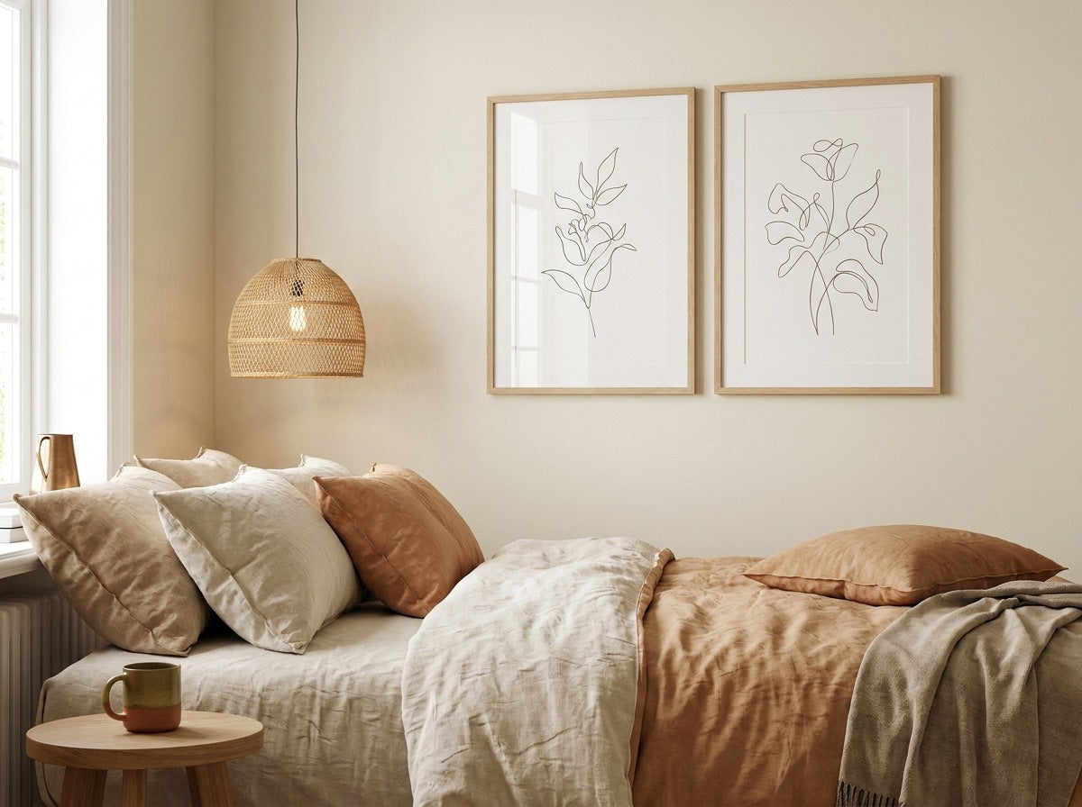Botanical Study — Bedroom